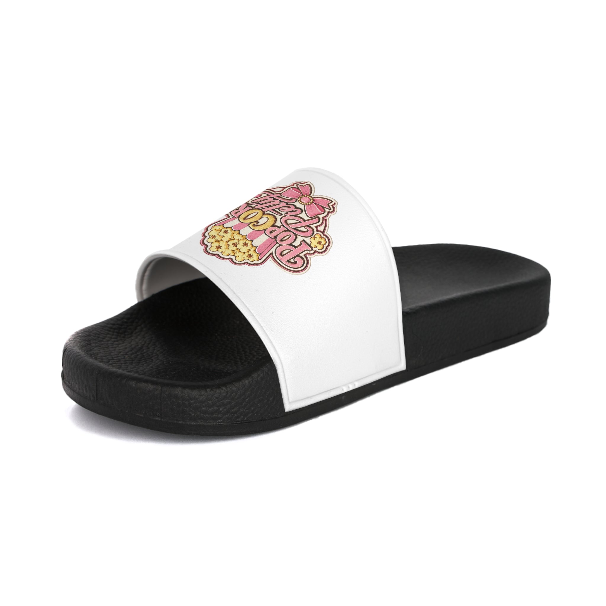 Popcorn Pretty Official Movie Night Slide Sandals