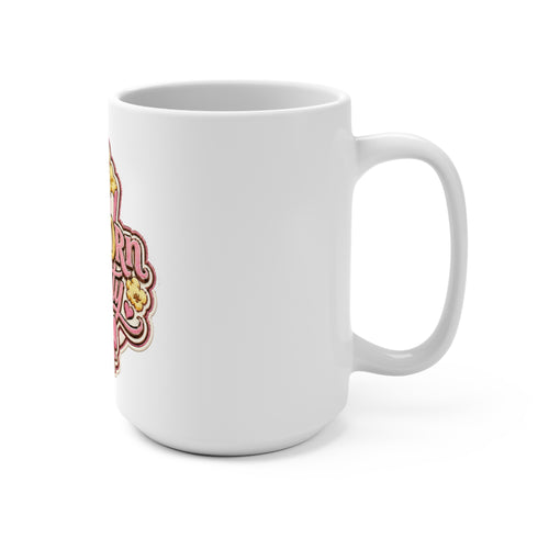 PopCOrn Pretty Official Movie Night 15oz Ceramic Mug