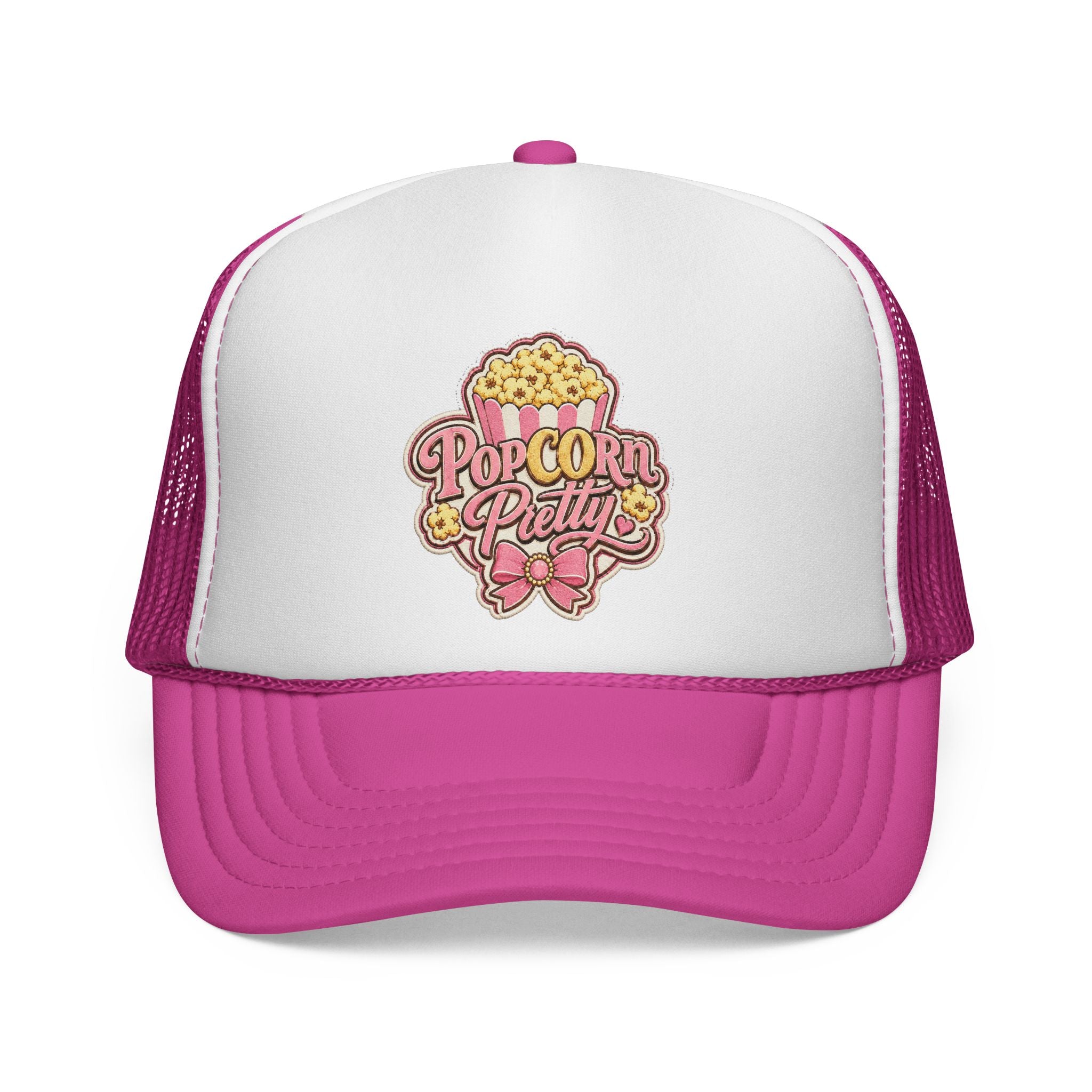 PopCOrn Pretty Official Movie Night Trucker Cap